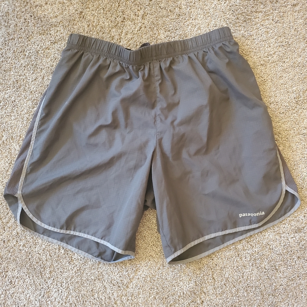 Patagonia Mens Sports Shorts Lightweight, Charcoal Grey, Sz M